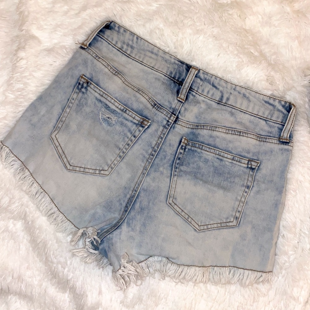 A L T A R ‘ D S T A T E || Frayed Hem Jean Shorts… - image 5